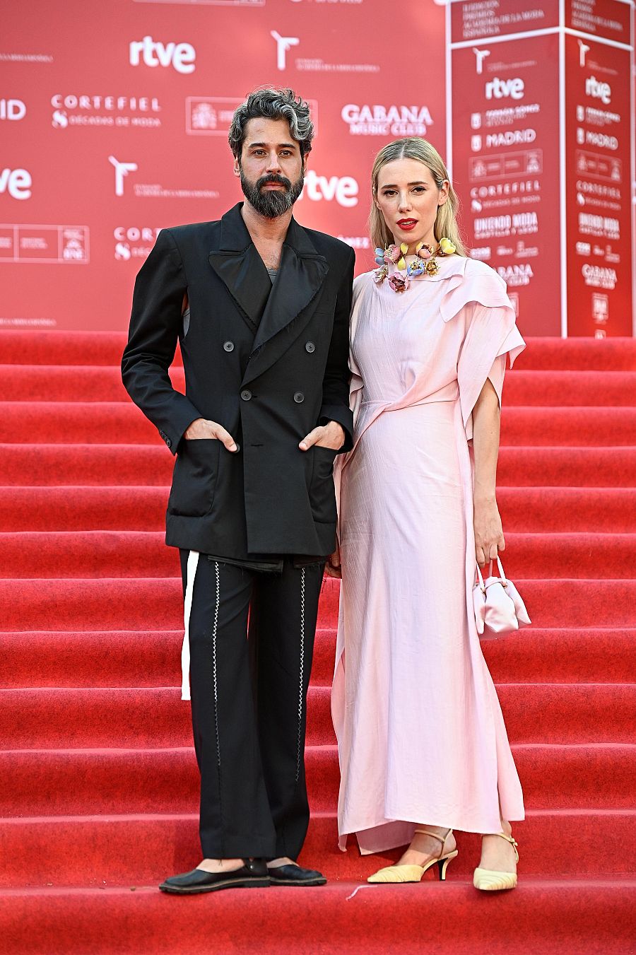 Moisés Nieto y Lulu Figueroa en los Premios Academia de la Moda Española