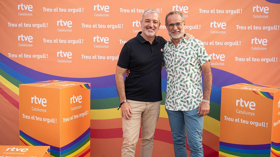 L'alcalde de Barcelona i el director de RTVE Catalunya