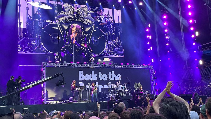 Ozzy Osbourne en su despedida de los escenarios