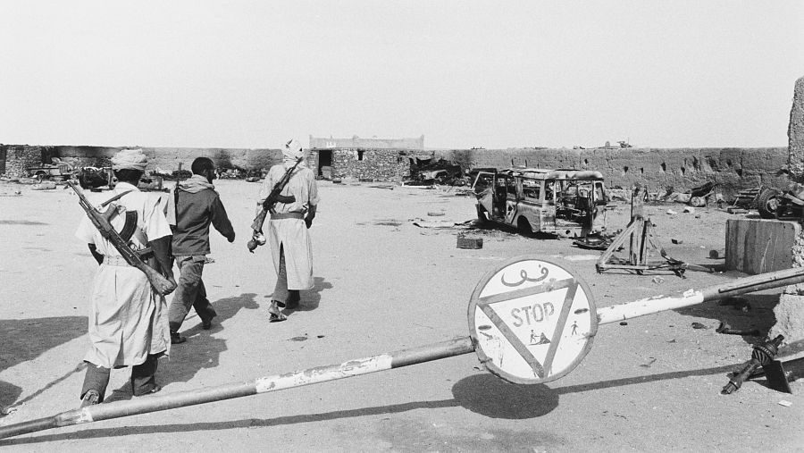 Imágenes de la Guerra del Sáhara en septiembre de 1979.
