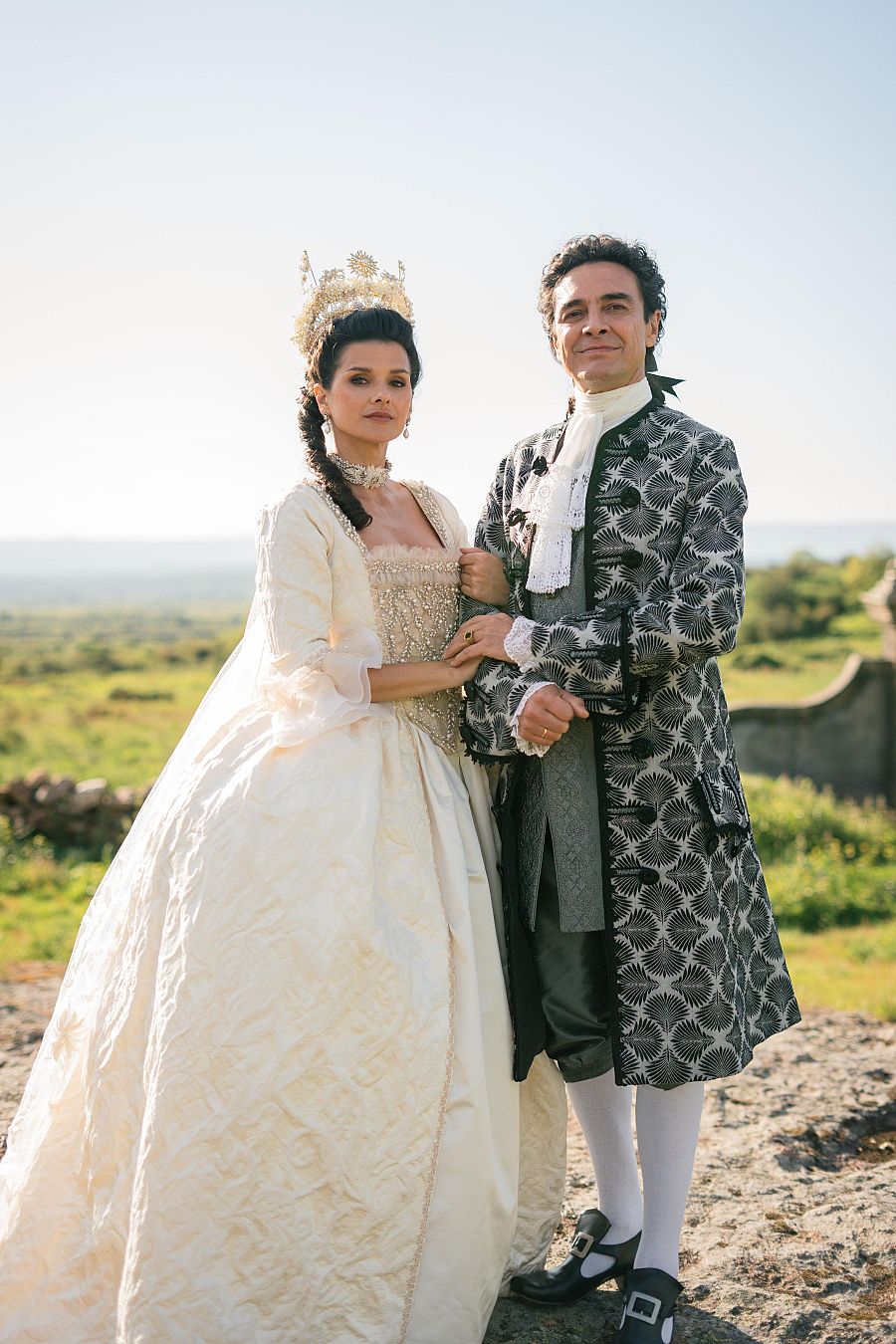 Victoria y José Luis, duques de 'Valle Salvaje'