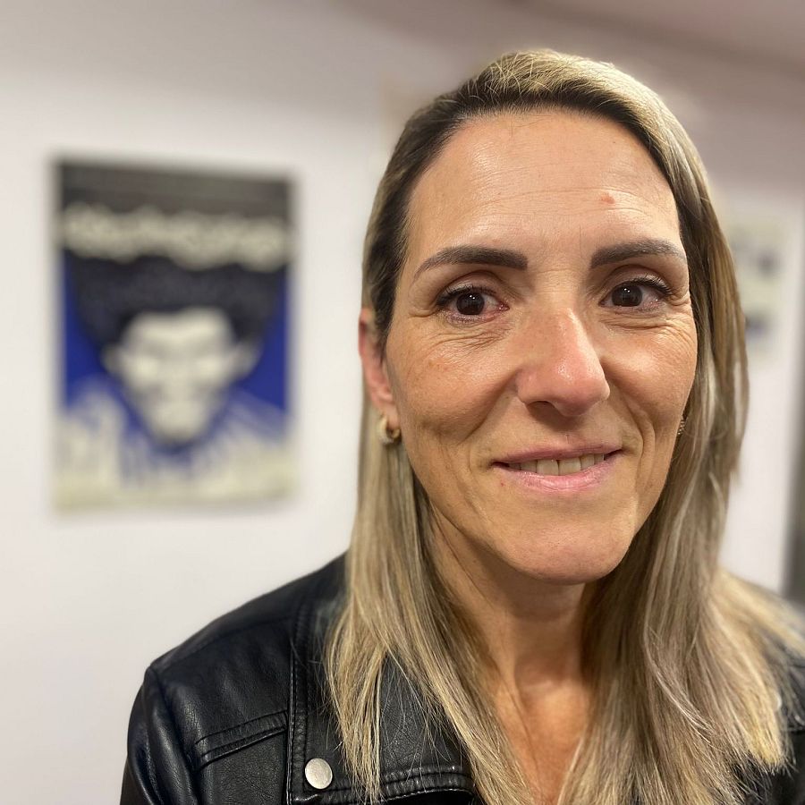 Olga María Castro, coordinadora de "Vacaciones en Paz" en la localidad de Rivas-Vaciamadrid.