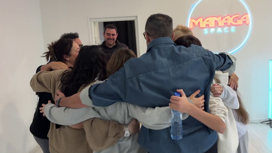 La delegación española se emociona con el último ensayo