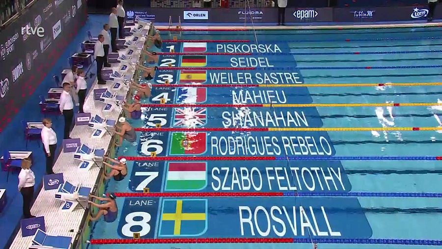 NATACIÓN - Campeonato de Europa Medallas 131225 ptr