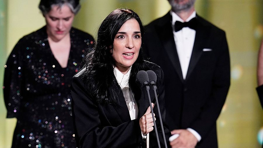 Alauda Ruiz de Azúa, con el Premio Forqué al mejor largometraje de 2025.