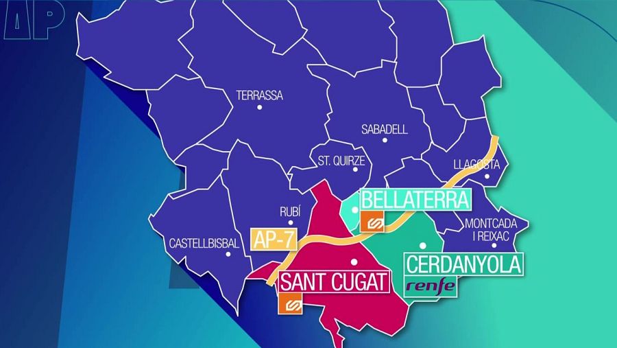 Mapa de Bellaterra