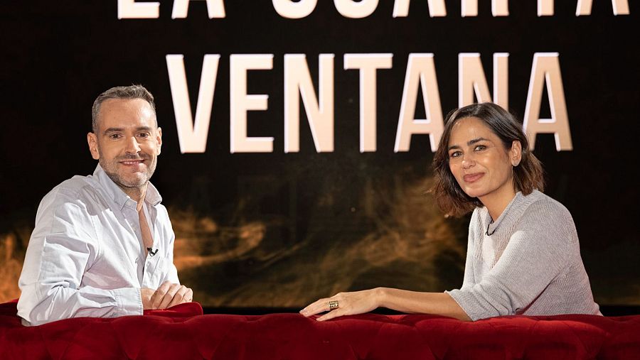 Alejandro Melero y Elena S. Sánchez, en la presentación de la película