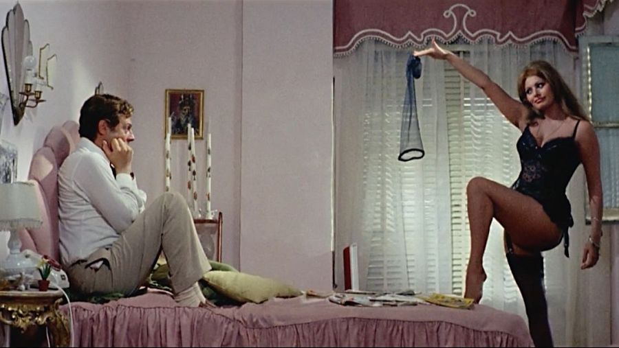 Ayer, hoy y mañana, con Sophia Loren y Marcello Mastroiani