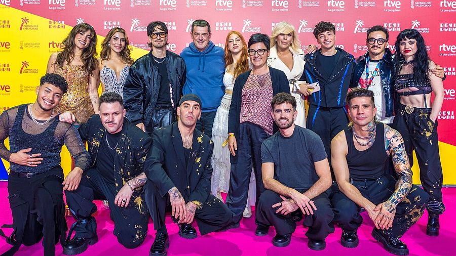 Foto de familia de los clasificados