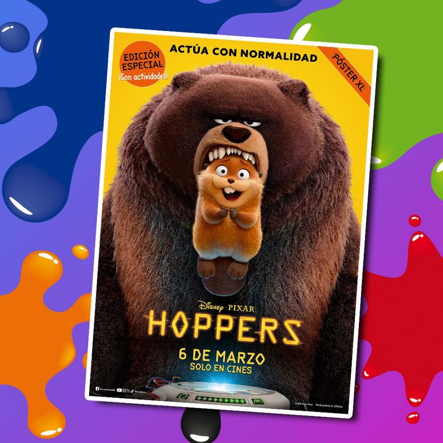 Revista Clan Febrero 2026 - Regalo Poster XL película "Hoppers"