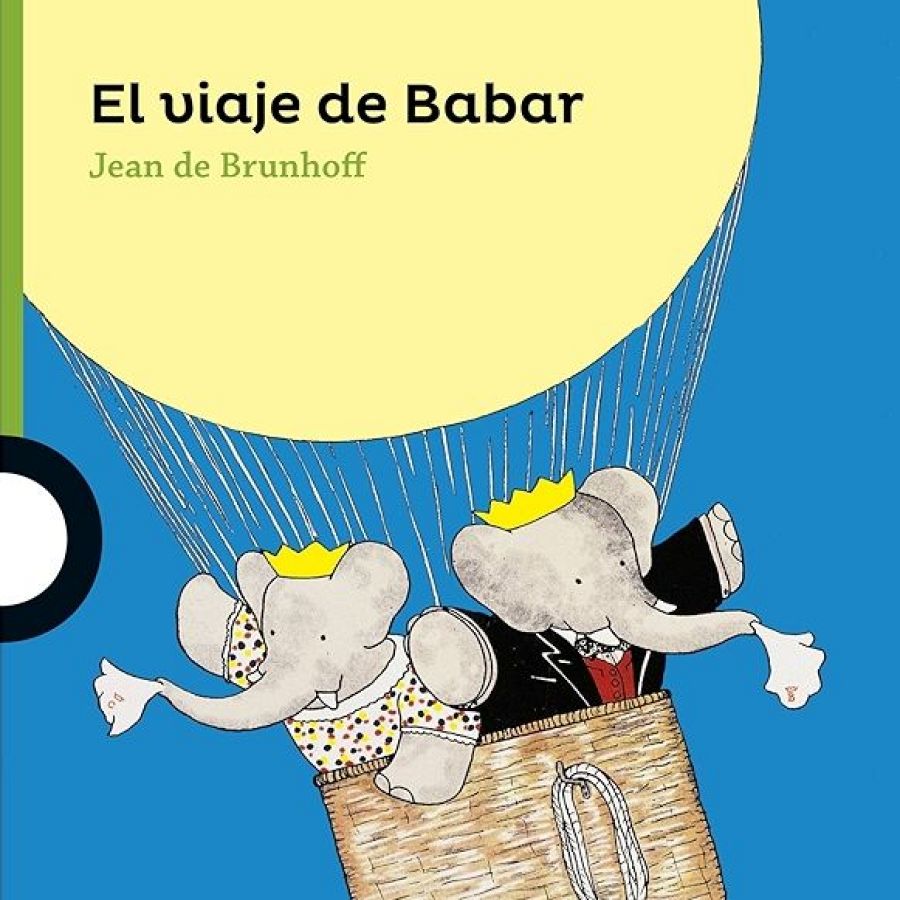 La estación azul de los niños - Portada del libro "El viaje de Babar"