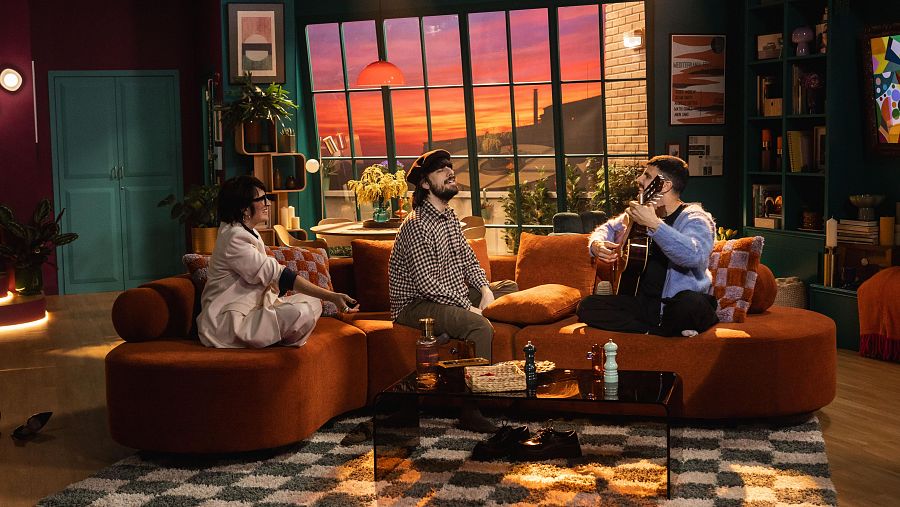 Sílvia Abril, David Uclés i Rodrigo Cuevas al programa 'I ara què?'