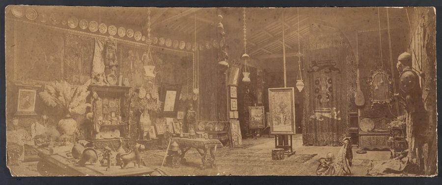 Estudio de Mariano Fortuny en Roma