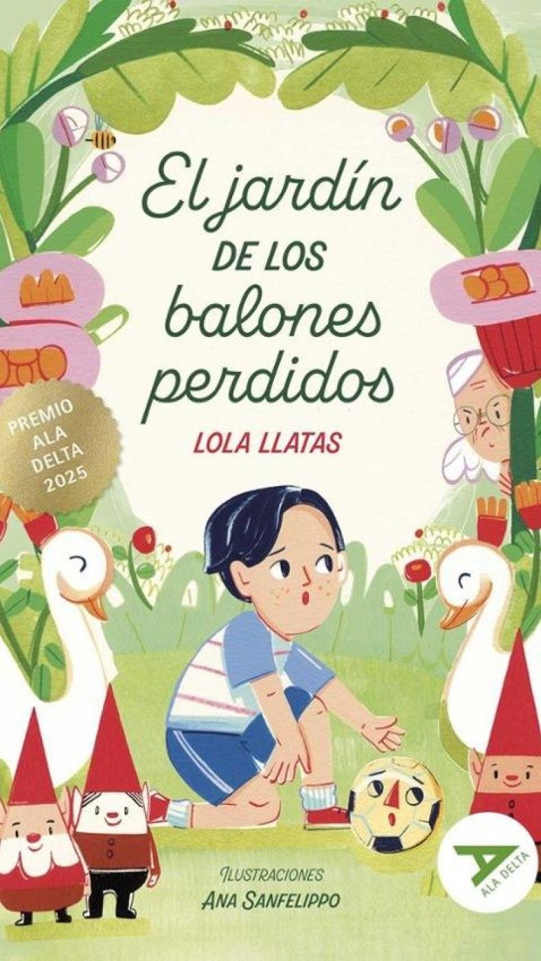 La estación azul de los niños - Portada 'El jardín de los balones perdidos'