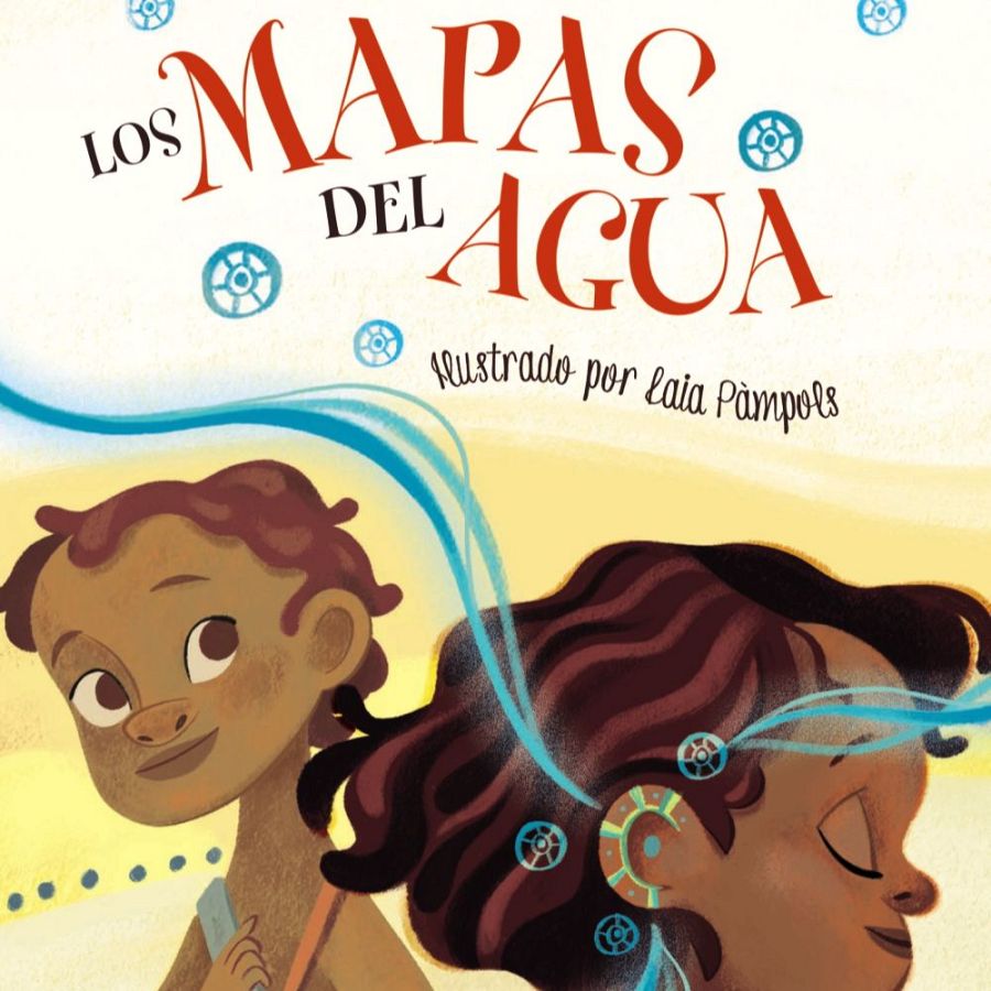 La estación azul de los niños - Portada del libro 'Los mapas del agua'