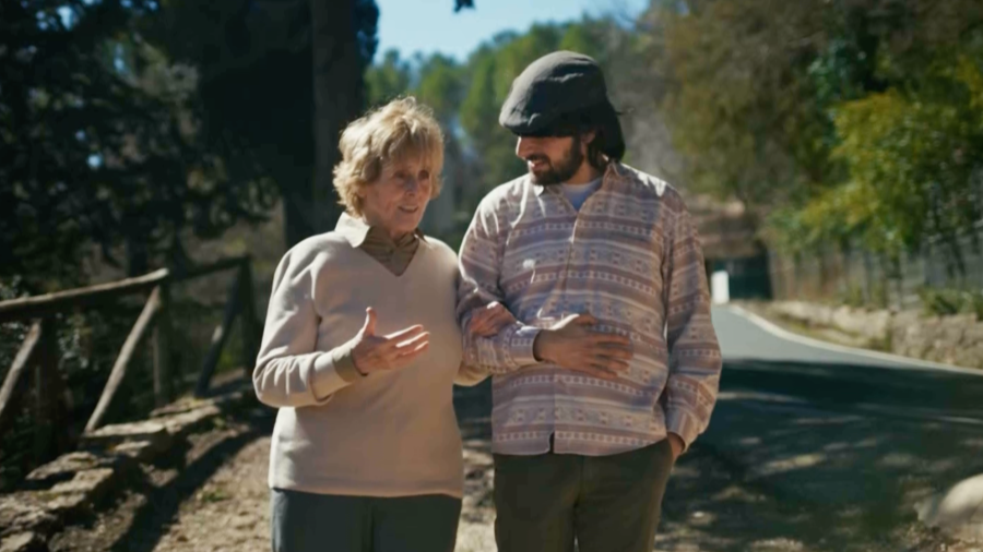 David Uclés durante su entrevista en 'Me meto en un jardín', con Mercedes Milá