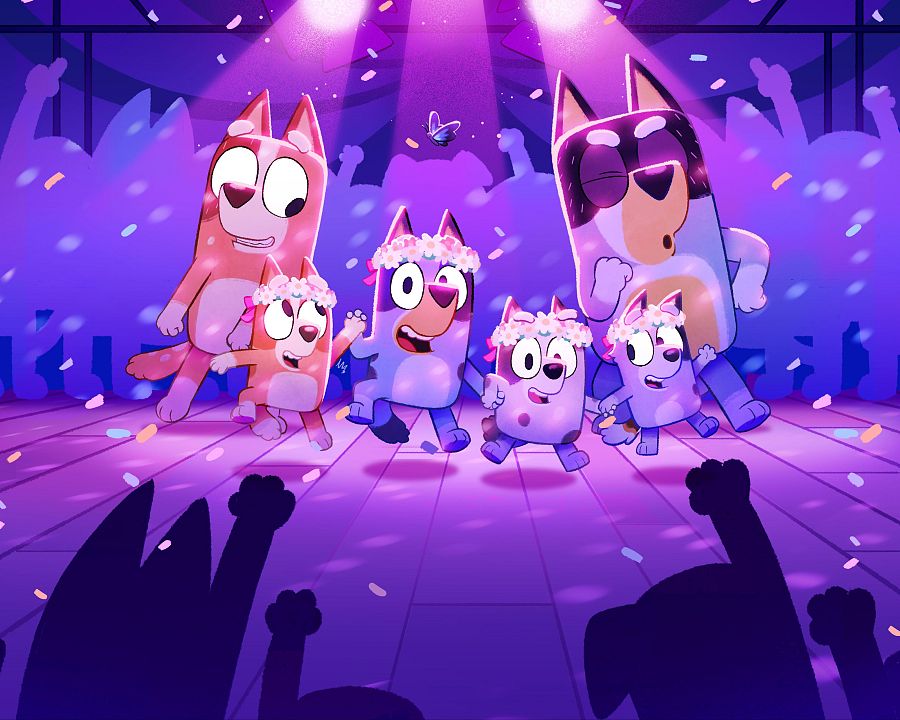 La estación azul de los niños - Imagen de la serie infantil 'Bluey'