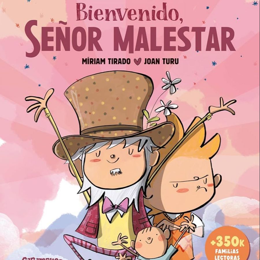 La estación azul de los niños - Portada del libro 'Bienvenido Señor Malestar'