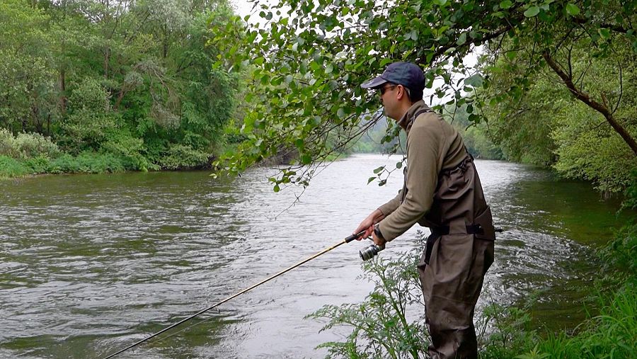Pablo Fernández, pescador
