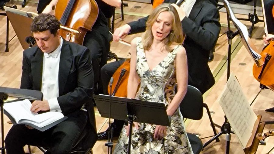 La soprano Sonia de Munck