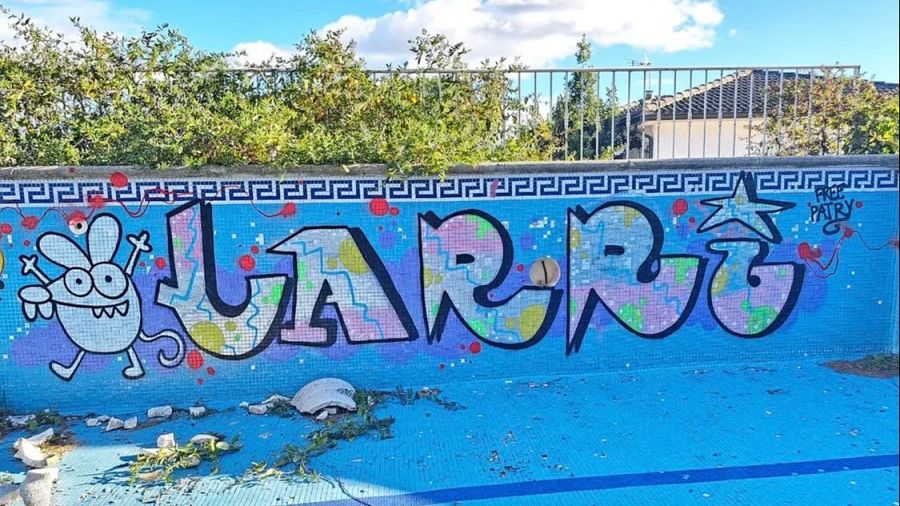Intervención en piscina (Larrie Vandarrie)