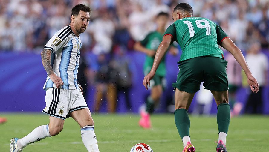 Messi, durante el Argentina - Argelia de la fase de grupos del Mundial 2026