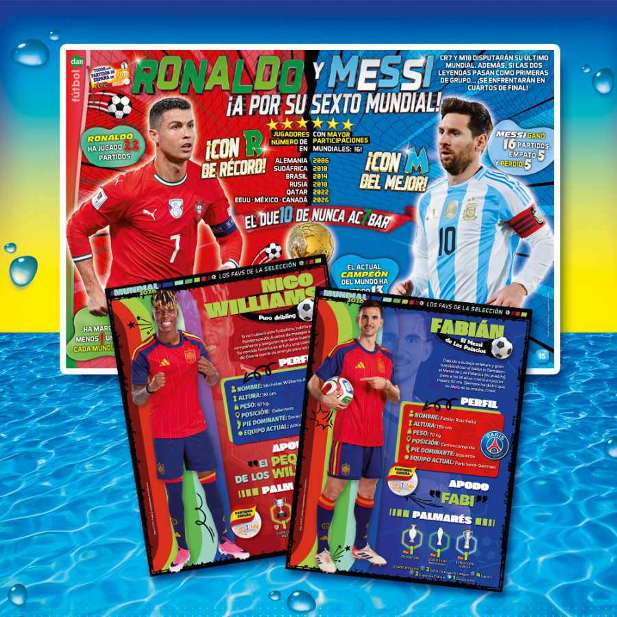 Revista Clan Junio 2026 - Páginas Mundial de Fútbol