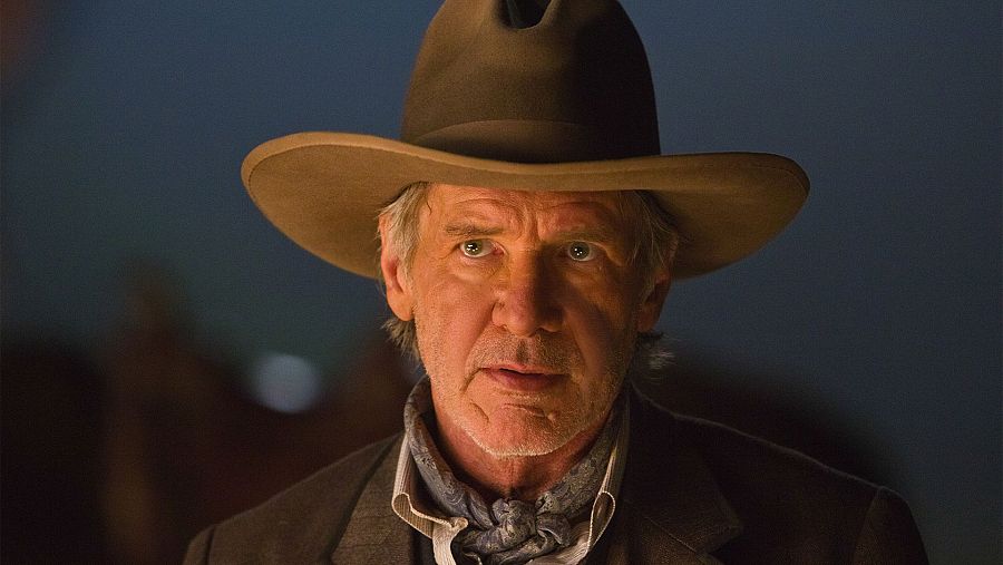 Olivia Munn y Daniel Craig en Cowboys and Aliens