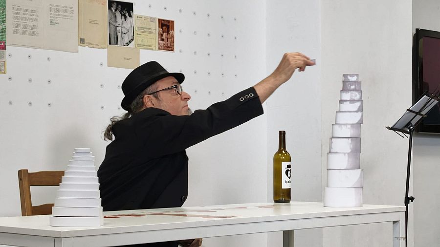 Pepe Murciego durante la acción Salud (2025)