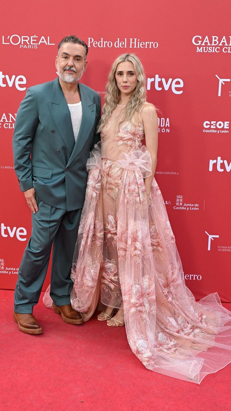 Juan Duyos y Lulu Figueroa en los III Premios Academia de la Moda Española