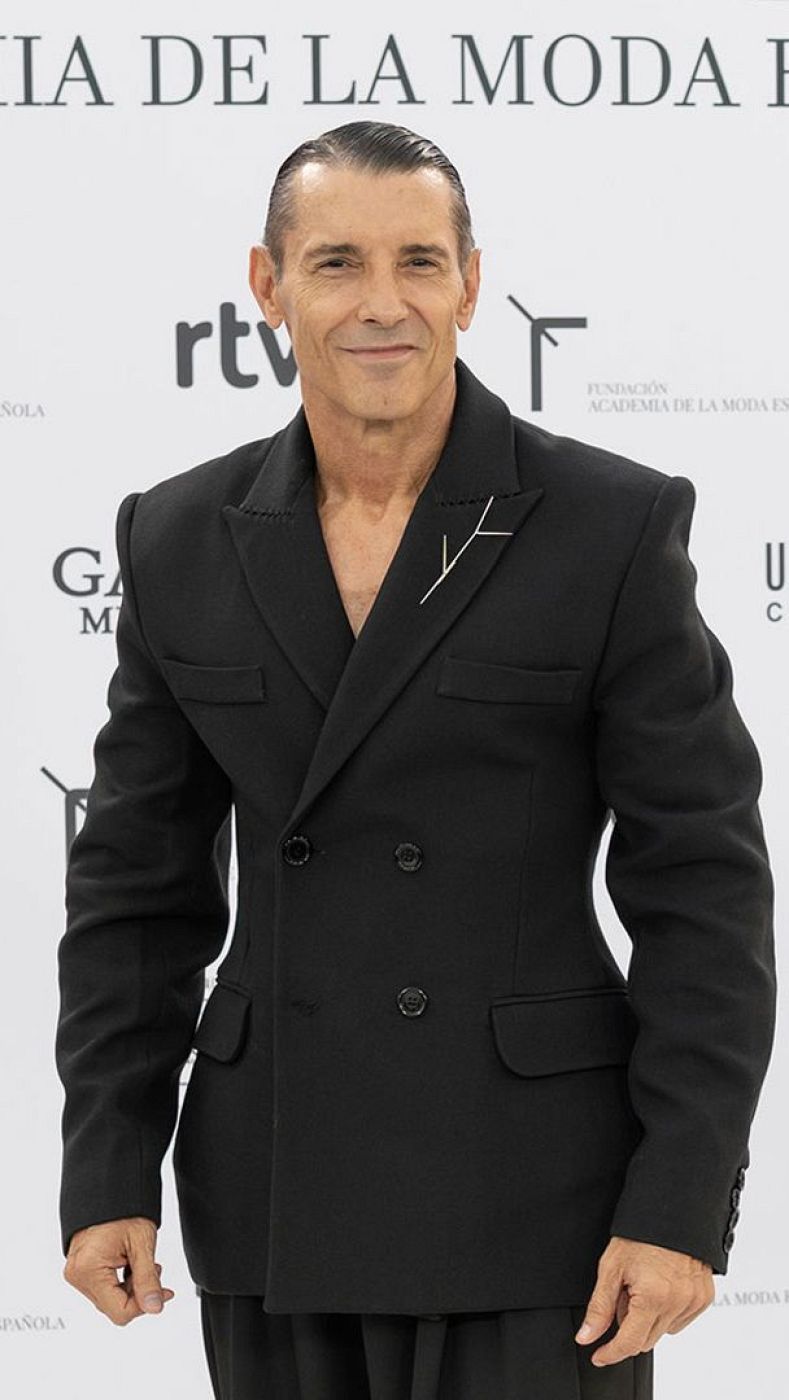 Jesús Vázquez en los III Premios Academia de la Moda Española