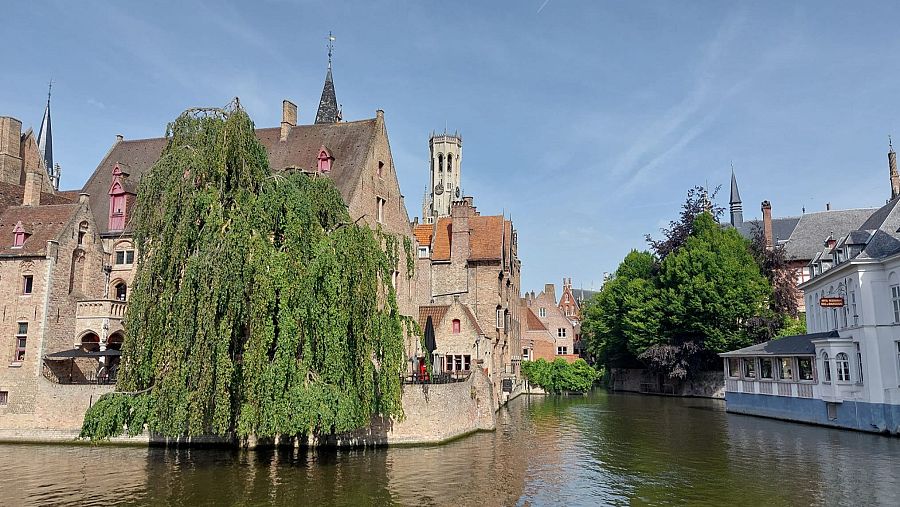 Vista de la ciudad de Brujas