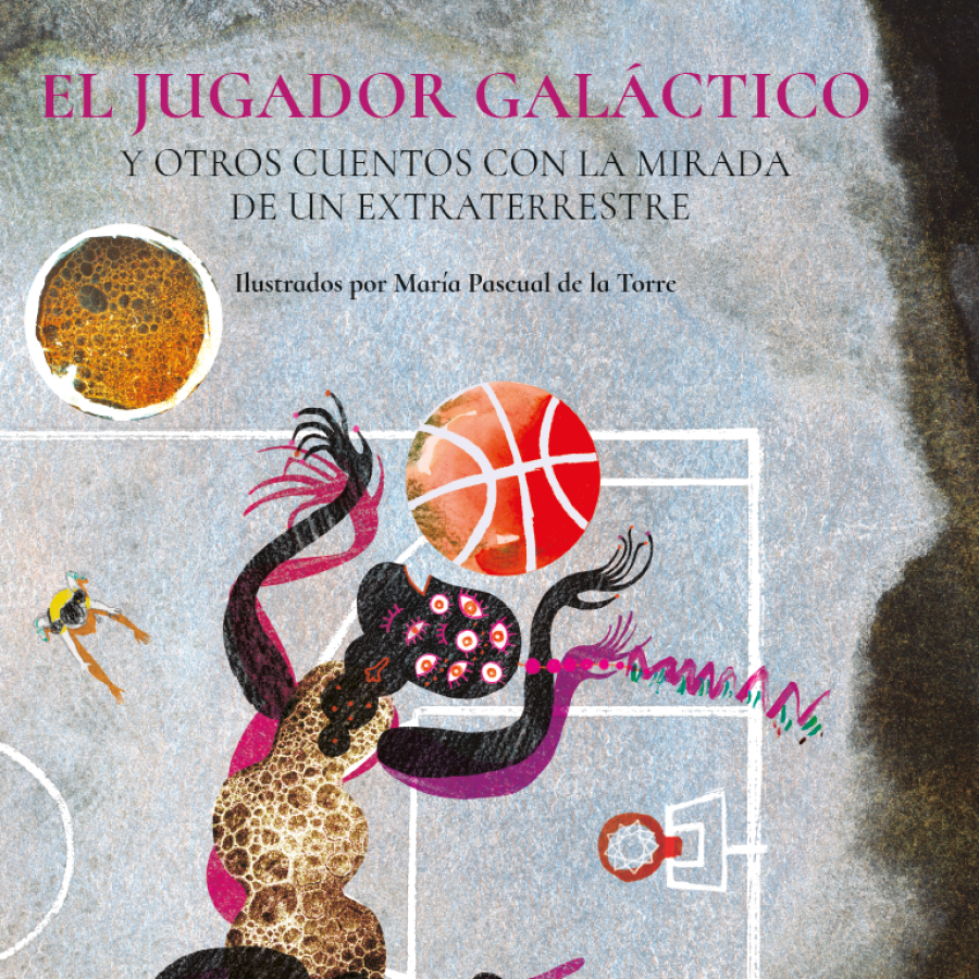 La estación azul de los niños - Portada del libro 'El jugador galáctico y otros cuentos con la mirada de un extraterrestre'