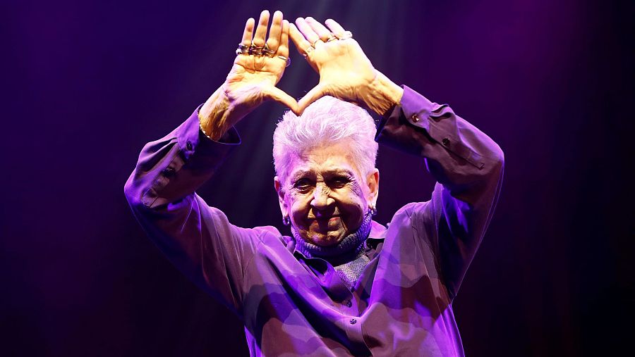 La actriz Pilar Bardem recibe el premio 'Mujeres en Unión' durante la 29 edición de los Premios de la Unión de Actores y Actrices, el 9 de marzo de 2020, en el Teatro Circo Price, en Madrid
