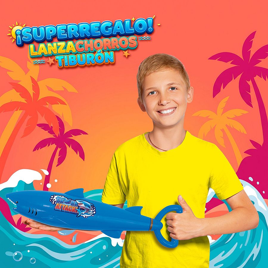 Revista Clan Julio 2026 - Regalo lanzachorros tiburón