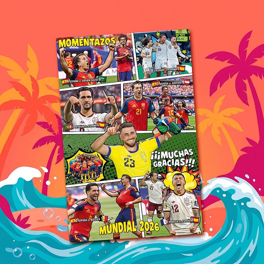 Revista Clan Julio 2026 - Página Selección Española de Fútbol