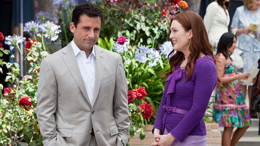 Julianne Moore y Steve Carell en 'Crazy, Stupid, Love'.
