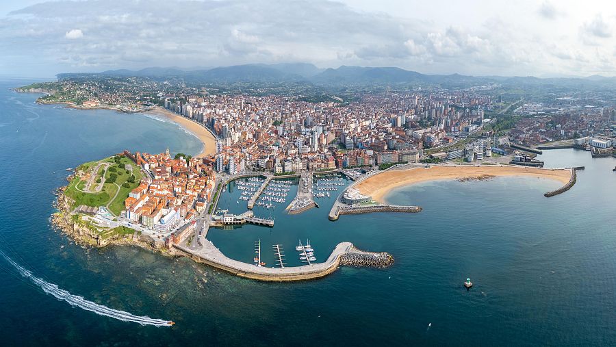 Panorámica de Gijón