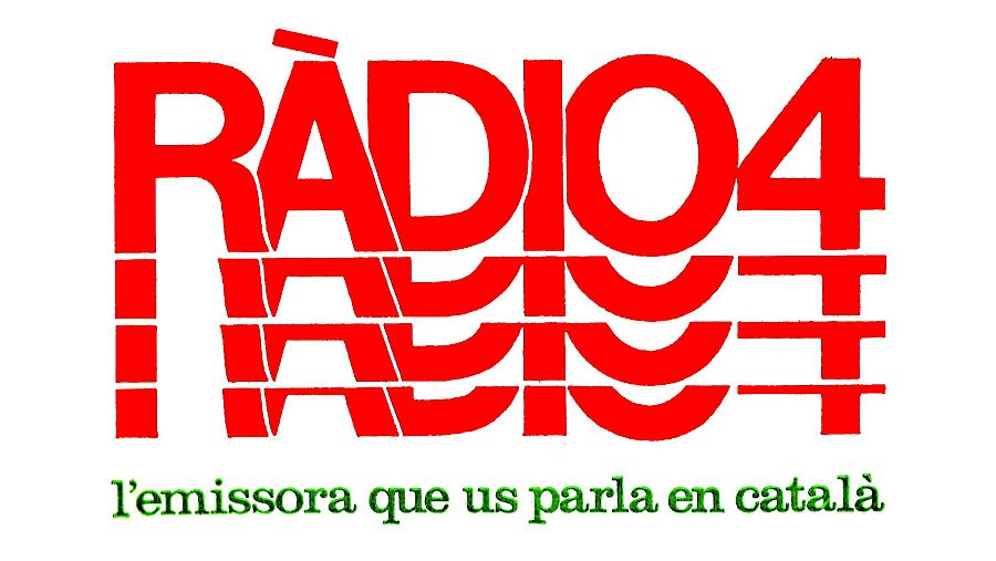 Logo de Ràdio 4 del 1976 al 1981
