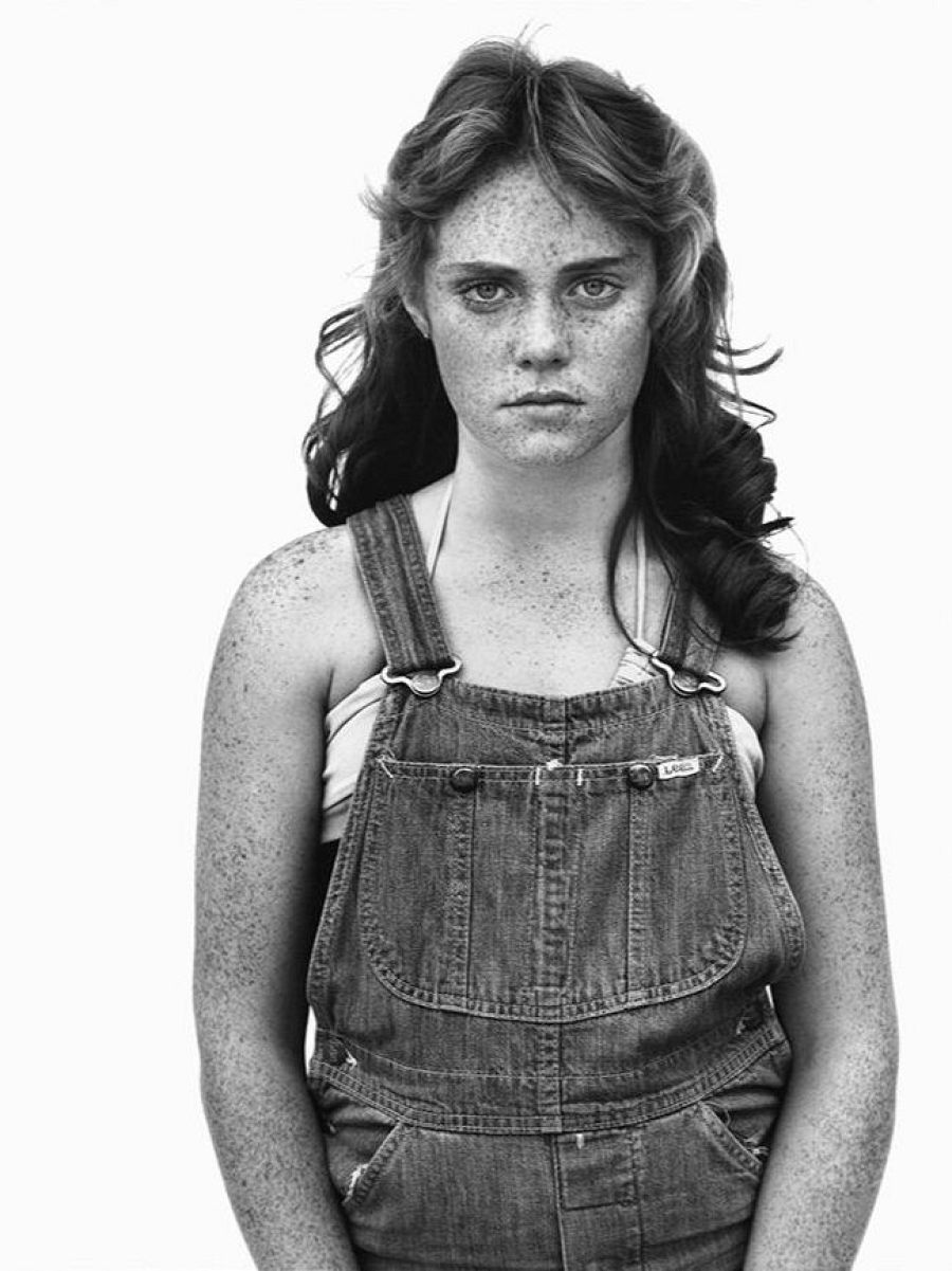Sandra Bennett, 12 year old, Rocky Ford, Colorado, August 23, 1980 - In the American West (Richard Avedon)