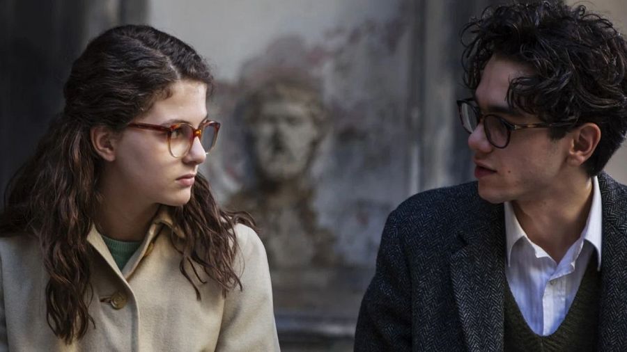 Margherita Mazzucco y Francesco Serpico como Elena y Nino en 'La amiga estupenda'