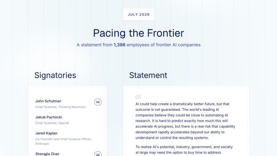 Imagen del manifiesto Pacing The Frontier