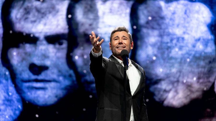 Miguel Poveda, durante su paso por 'El perro andaluz'