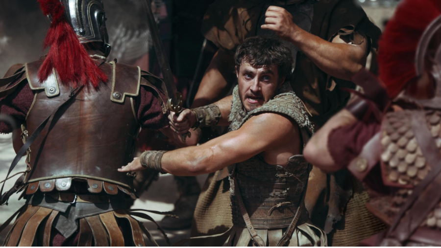 Fotograma de Paul Mescal en 'Gladiator II'