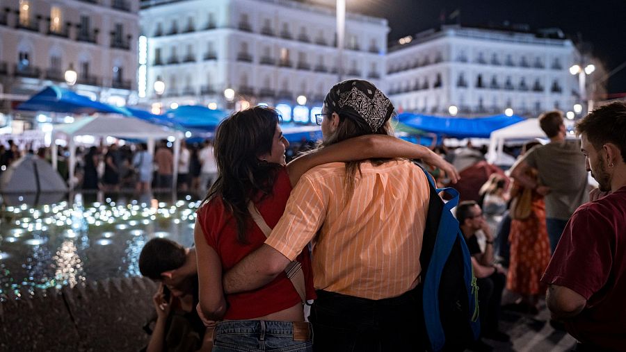 Acampada en Sol por la vivienda y el decreto Maricarmen | Fotos