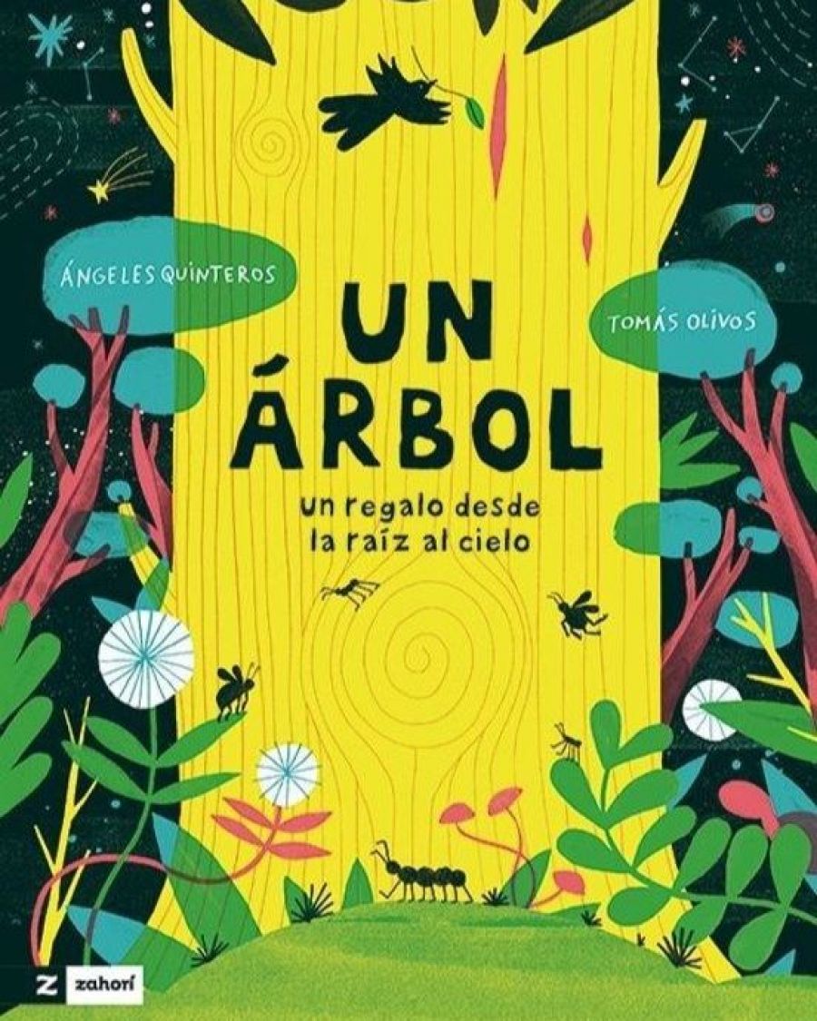 La estación azul de los niños - Portada del libro 'Un árbol'