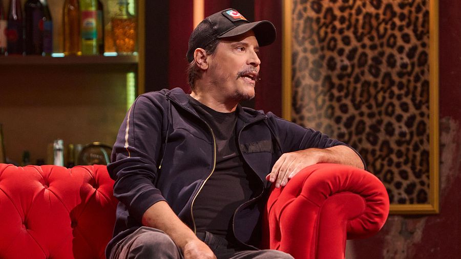 Sergio Peris-Mencheta, durante su entrevista en 'Al cielo con ella'