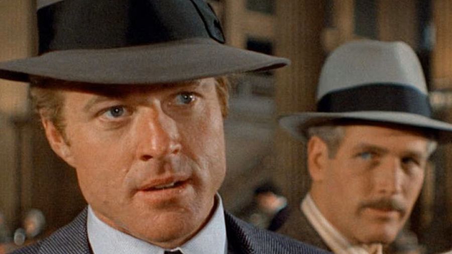 Robert Redford y Paul Newman en El golpe