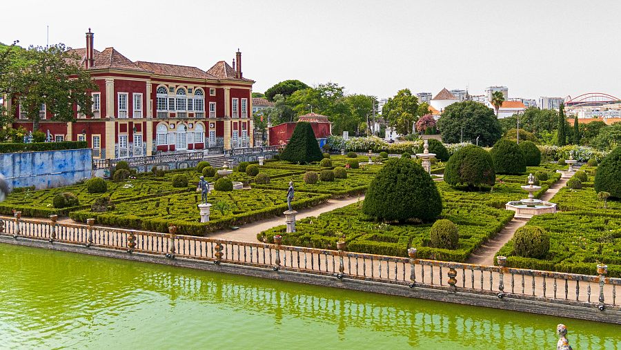 Jardines y Palacio de los marqueses de Fronteira, Lisboa