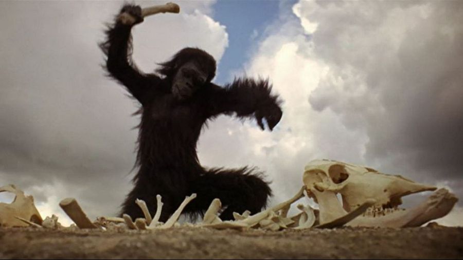 Fotograma de '2001, una odisea en el espacio' de Stanley Kubrick